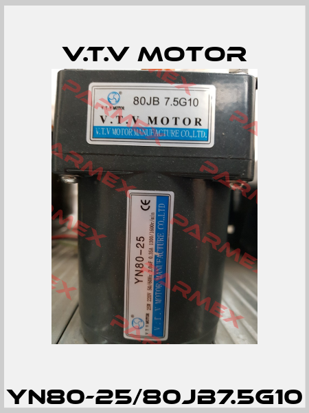 YN80-25/80JB7.5G10 V.t.v Motor