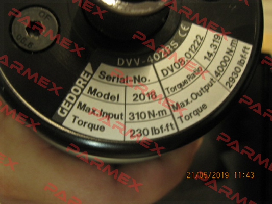 2653109 / DVV-40ZRS Gedore