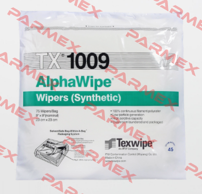 TX1009 (pack 1x1500 pcs) Texwipe