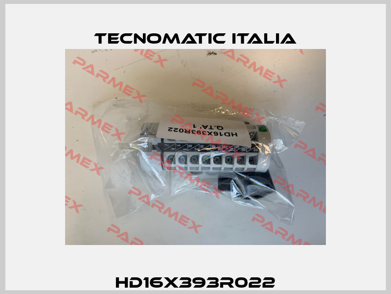 HD16X393R022 Tecnomatic Italia