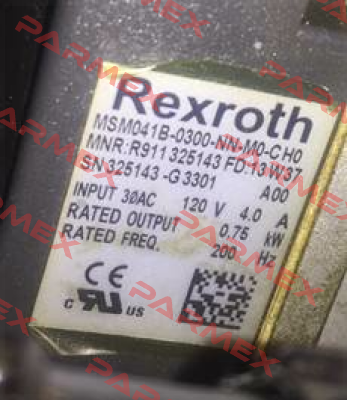 R911325143 / MSM041B-0300-NN-M0-CH0 Rexroth