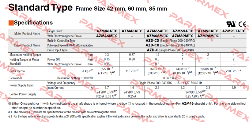 AZM911AC Vexta