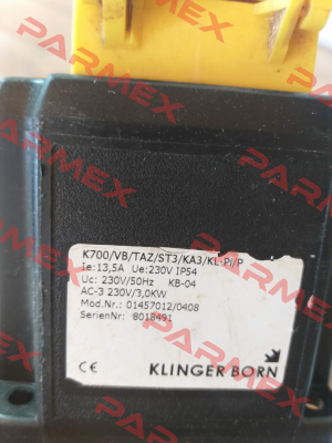 K700 (0145.7012) Klinger Born