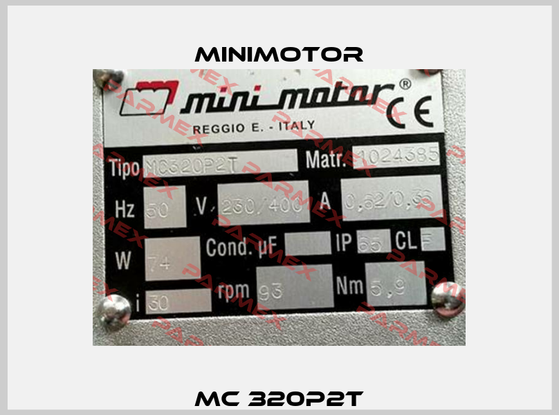 MC 320P2T Minimotor