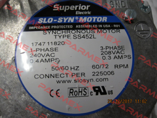 SS452L Superior Electric