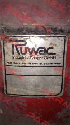 DS 1220 U Ruwac