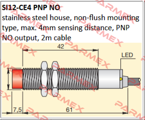 SI12-CE4 PNP NO Aeco