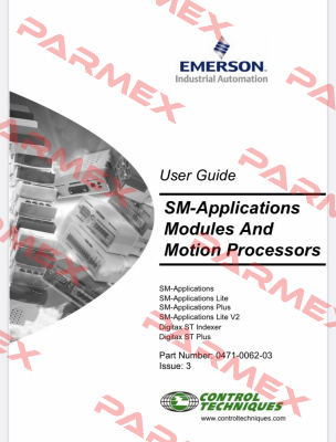 SM-Applications Control Techniques