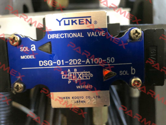 P/N: 260Y-020-03552, Type: DSG-01-2D2-A100 50 Yuken