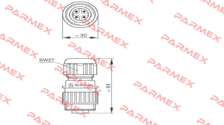 CA 3 LS   900368  Belden (Lumberg / Hirschmann)