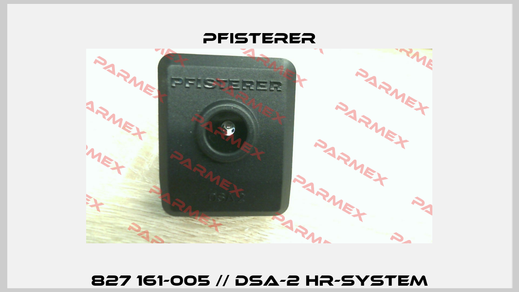 827 161-005 // DSA-2 HR-System Pfisterer