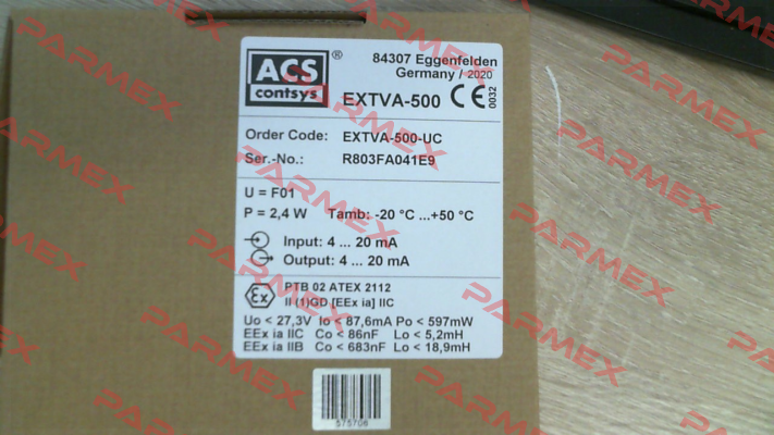 ExTVA-500-UC ACS CONTSYS