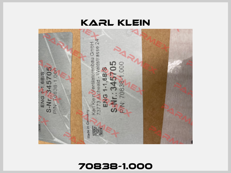 70838-1.000 Karl Klein