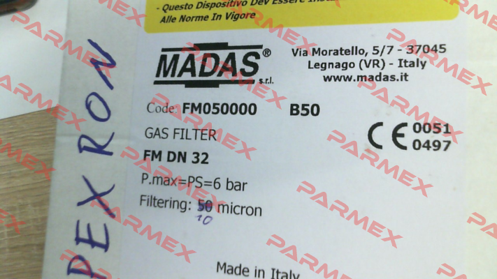 FM050000 B10 Madas