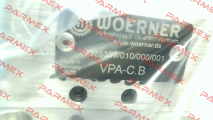 100VPA-C.B (VPA-C.B/00/6/0/0/0/22/63/75) Woerner