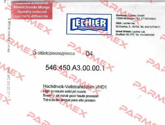 546.450.A3.00.00.1 Lechler