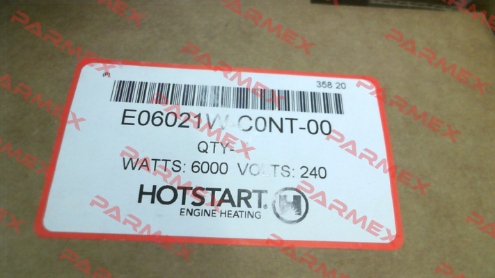 E06021W-C0NT-00 Hotstart