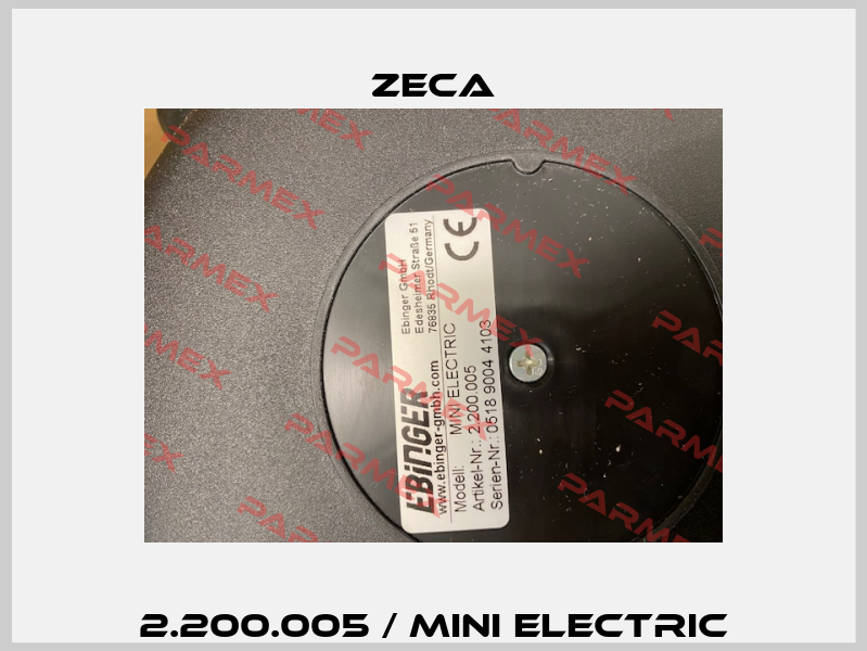 2.200.005 / MINI ELECTRIC Zeca