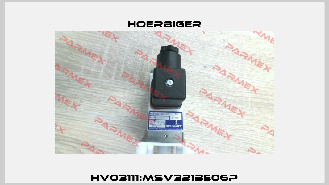 HV03111:MSV321BE06P Hoerbiger