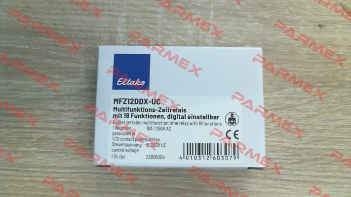 P/N: 23001004 Type: MFZ12DDX-UC Eltako