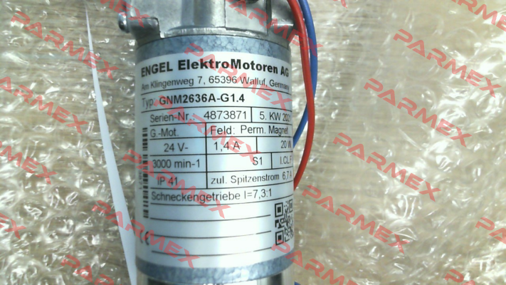 GNM2636A−G1.4 Engel Motor