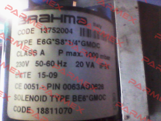E6G*S8 R1/4" B/BE6*GMOC (81.00110) (stock) Brahma