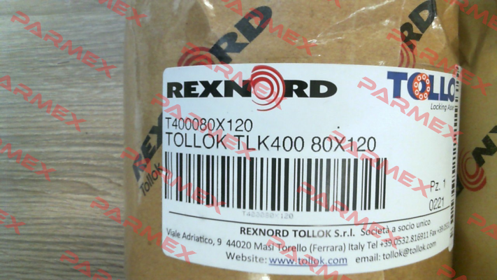 TLK 400 80x120 Rexnord