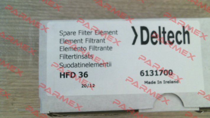 P/N:6131700; Type: HFD 36 Deltech