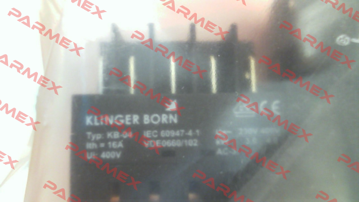 K100/Uc:400V-4s/P (0098.1010) Klinger Born