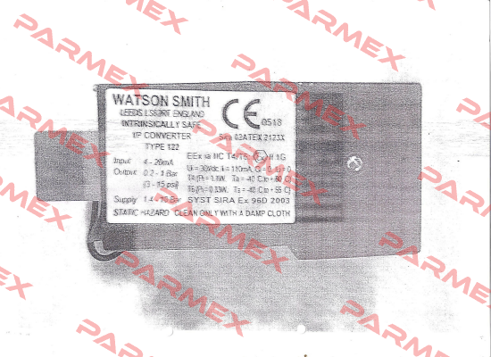 I22 OEM no replacement  Watson Smith