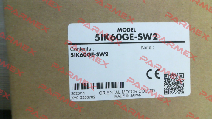 5IK60GE-SW2 Oriental Motor