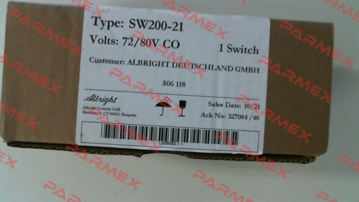 SW 200-21 (506118) Albright