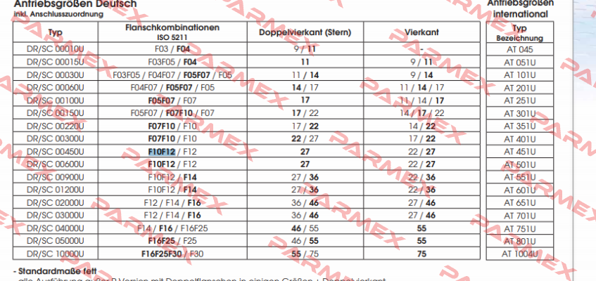 DR00450UF10F1227AZ Air Torque