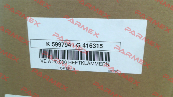 599794 49 (pack x20 000) Kaiser Kraft
