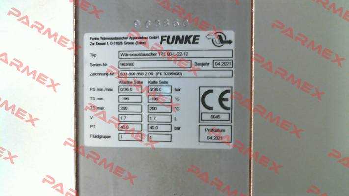 TPL 00-L-22-12 Funke