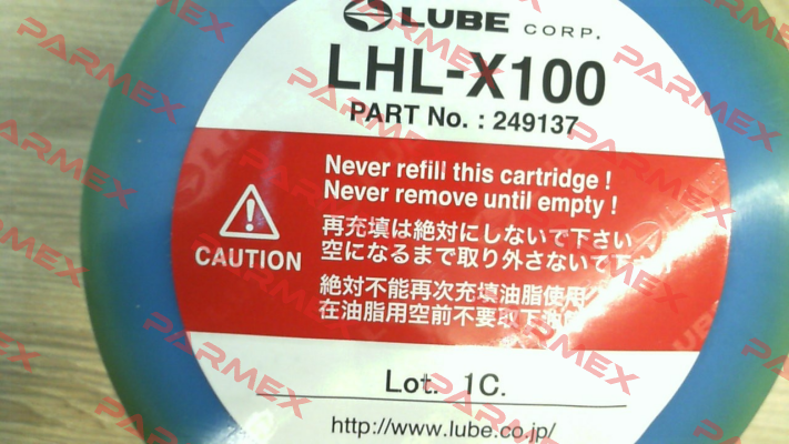 Nr. 249137 LHL-X100-7 Lube