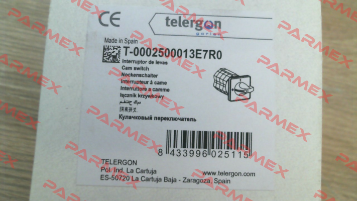 T-0002500013E7R0 Telergon