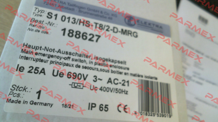 S1 013/HS-T8/2-D-MRG Elektra Tailfingen