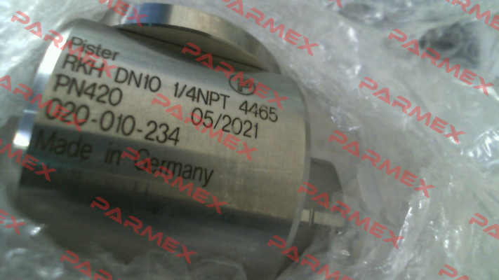 RKH 1/4NPT 10 4465 DfA PN420 OEM Pister