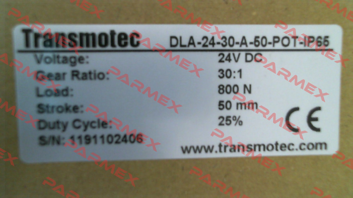 DLA-24-30-A-50-POT-IP65 Transmotec