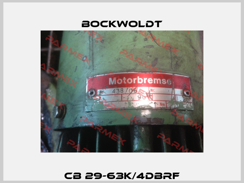  CB 29-63K/4DBrF  Bockwoldt