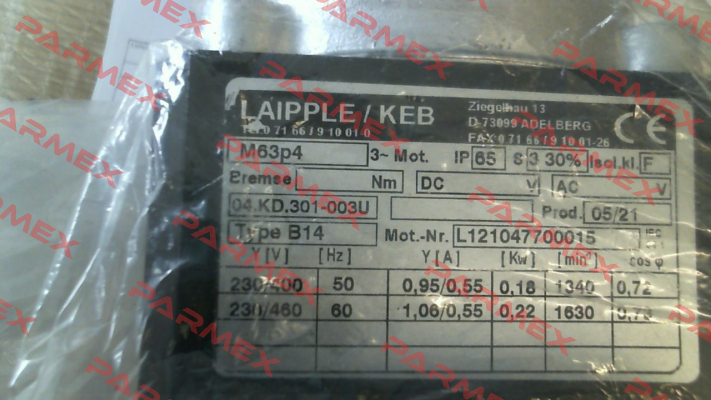 Q63L/4A (M63p4) LAIPPLE KEB