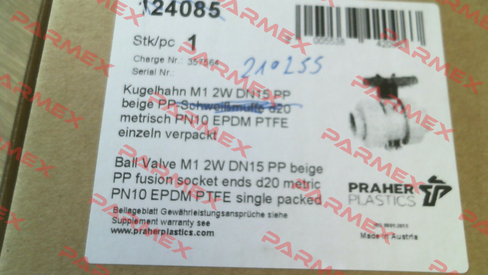 M1 PP 1/2" Praher