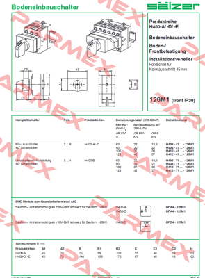 H410-41300-126M1 Salzer