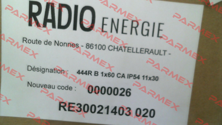 PRE0042 // REO444R1B0,06CA Radio Energie