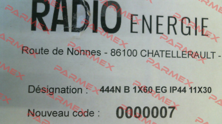 REO444N1B0,06EG Radio Energie