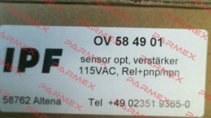 OV58A854 IPF Electronic