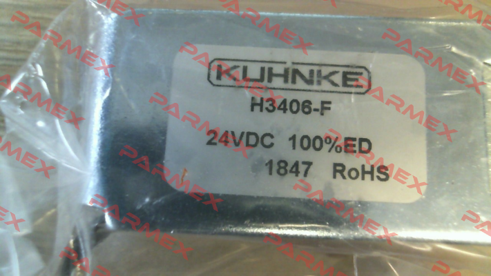 H 3406-F-24VDC 100% ED Kuhnke