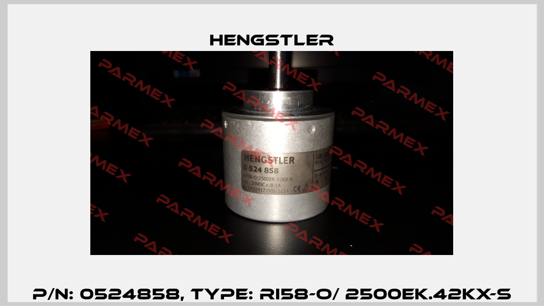p/n: 0524858, Type: RI58-O/ 2500EK.42KX-S Hengstler