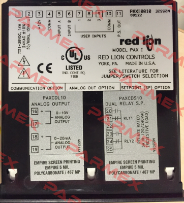 PAXCDL10 Red Lion